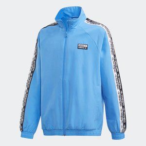 Adidas blue track jacket